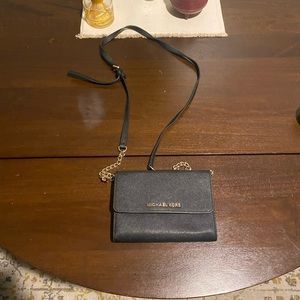 Michael Kors Leather Crossbody Bag